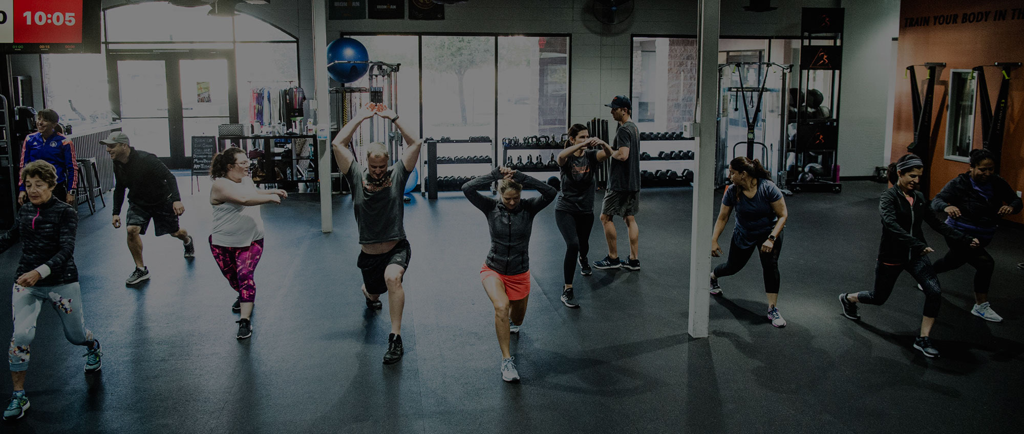 A full Triplex group class training together